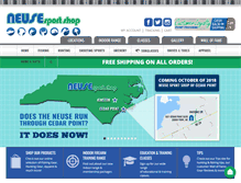 Tablet Screenshot of neusesportshop.com